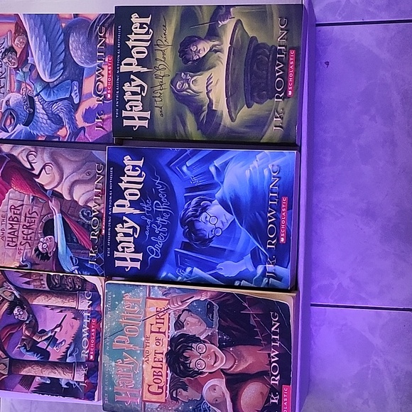 Harry Potter 1 - 6 Set and Page Clip - Picture 8 of 16